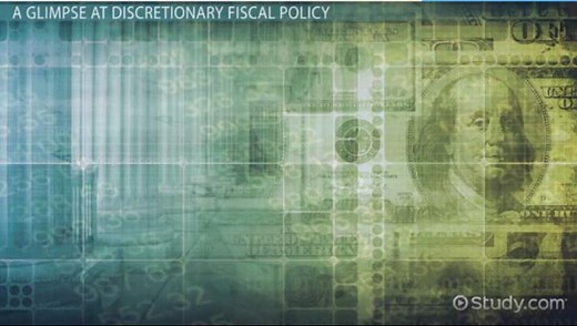 Discretionary Fiscal Policy | Definition & Examples