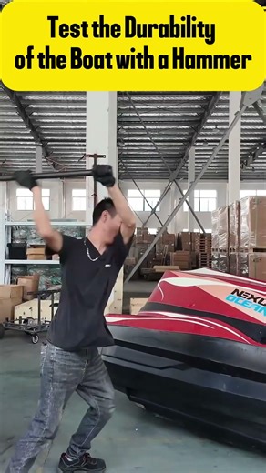 How Tough is This Kart Boat? Hammer & Chisel Destruction Test!