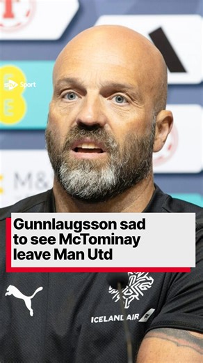 6.5K views | Iceland head coach Arnar Gunnlaugsson wishes Scotland talisman Scott McTominay was still with Manchester United rather than making waves in Italy. The 52-year-old former Bolton, Leicester, Stoke and Dundee United forward is a Red Devils supporter and was disappointed to see attacking midfielder McTominay leave Old Trafford to join Napoli, where he starred in their Serie A title triumph over the past season. #news #sports #football | STV News | Facebook