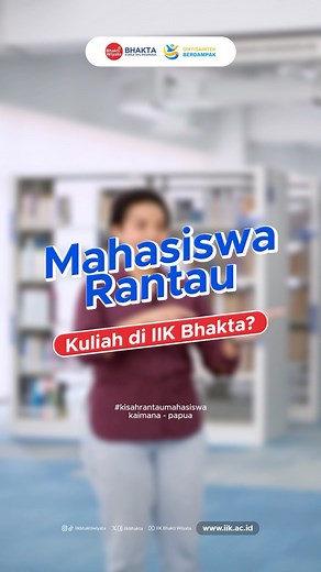 IIK Bhakti Wiyata on Instagram: "Dari Papua ke Kediri: Perjalanan Kuliah yang Mengubah Hidup Nasa datang jauh dari Papua untuk kuliah di IIK Bhakta Kediri, salah satu kampus kesehatan terbaik di Indonesia. Meski awalnya penuh tantangan, kini ia menjalani kuliah dengan semangat dan dukungan penuh dari lingkungan kampus. Di IIK Bhakta, mahasiswa dari berbagai daerah bisa belajar bersama, mengembangkan potensi, dan siap menjadi tenaga kesehatan profesional! “Jauh dari rumah? Iya. Tapi saya nggak me