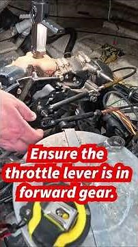 Adjusting A MerCruiser Alpha Shift Cable