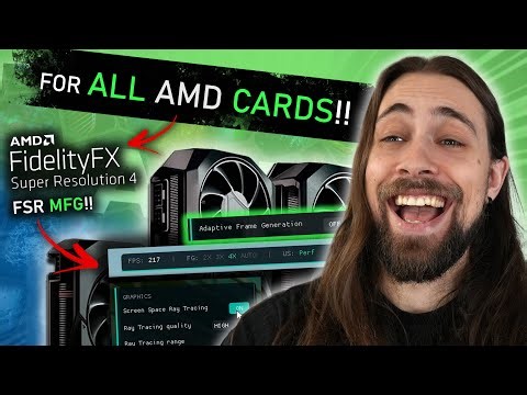 FSR Multi Frame Generation is HERE!! Adaptive FG, Screen Space Ray Tracing & More!!