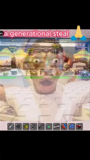 Insane steal in steal a brainrot (400m/s) #sab #subscribe #stealabrainrot #sammy #admin #funny