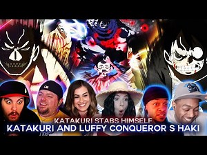 Luffy vs Katakuri Conqueror's Haki Clash ! Katakuri Vs Luffy Part 8 ! Reaction Mashup