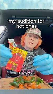 my audition for hot ones