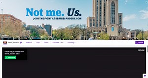 Bernie Sanders Will Stream on Twitch Before and After the Democratic Debate