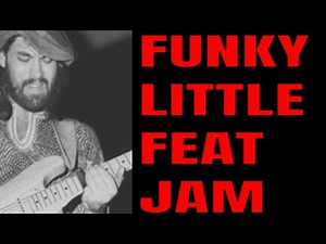 Super Funky Little Feat Jam | Guitar Backing Track (D Minor)