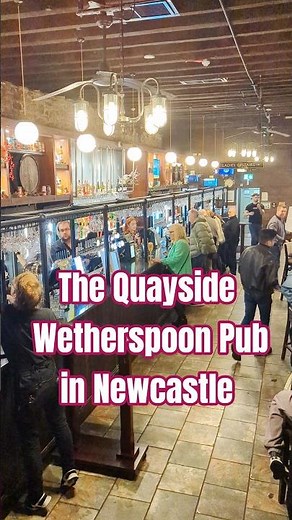 The Quayside - JD Wetherspoon Pub in Newcastle. #pubreview