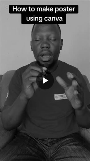 Simple canva tips. Making poster using Canva | Victor A Odongo