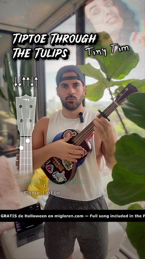 Tiptoe Through the Tulips - ukulele tutorial - acordes, rasgueo y letra- fácil, rápido y sencillo 🎃 #ukelele #ukulele #acordes #rasgueo tiptoe through the tulips ukelele tiptoe through the window ukulele tiptoe through the tulips tiptoe through the tulips original Halloween ukulele man who sings tiptoe by the tulips song tiptoe through the tulips ukelele tip toes by the tulips 1932