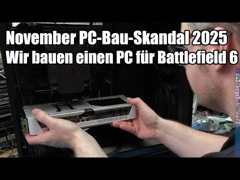 Crackys Bastelnacht - Der kontroverse 1800,- EUR Battlefield 6 PC mit weiß-silberner Grafikkarte!
