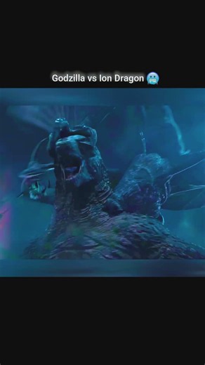 Angry Godzilla vs Ion Dragon 💀👑 #godzilla #phonk