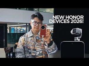 ROBOT PHONE, Magic V6 and more announced by HONOR in MWC 2026!