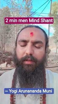 ⚡ मन के विचार शांत? 👁️ | 2 Minute Shambhavi Breathing Secret #shorts