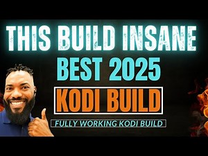 BEST INSANE KODI BUILD - FULLY LOADED WORKING BUILD 2025