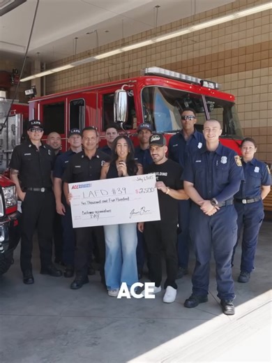 Community. Gratitude. Action. ❤️🔥 ACE Building Materials is proud to partner with the LAFD Foundation through their Adopt a Fire Station program — and together, we raised funds to support Fire Station 39 in just 3 days! With every purchase, YOU helped us give back to the heroes who kept our communities safe during the LA wildfires. This moment was about more than handing over a check — it was about standing with those who always show up for us. 🙌🚒 #ACEBuildingMaterials #acbuild #buildwithace 