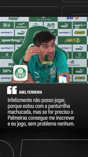 ABEL FERREIRA VAI ENTRAR E JOGAR O FLAMENGO X PALMEIRAS? 😱👀😳