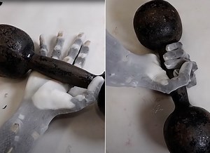 Inventors Build Robotic Arm with Incredibly Realistic Artificial Muscles