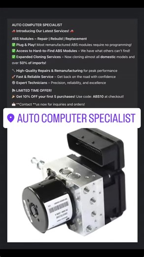 Do you have an ABS module with a C2200 code? We can help. We can repair, replace, or clone the one you bought. #diesel #cummins #auto #shorts #autocomputer #absmodule | Auto Computer Specialist