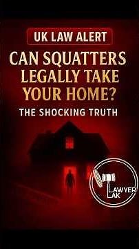 Squatters’ Rights Explained — Why You Can’t Just Throw Them Out ⚖️