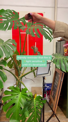 Make sure your film is safe and sound inside its canister before sending it to us! If it’s exposed to light (like the one above) you’ll end up with a blank roll and no pictures😬 #fyp #takeiteasylab #takeiteasyshootfilm #filmlab #analogue