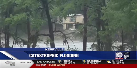 Kerrville, Texas devastated by flooding