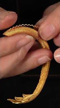They Turned Gold Into This Stunning Handmade Bracelet