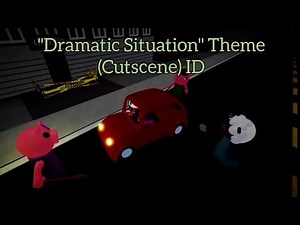 "Dramatic Situation" Theme (Cutscene) Roblox Piggy Book 1 Chapter 3 Intro id