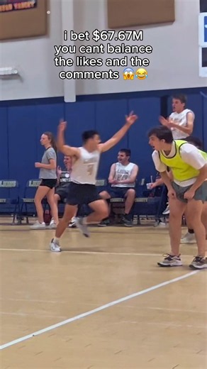 last second shot to tie the game!! (students vs. teachers game 😂) #shorts #basketball #sports #fyp