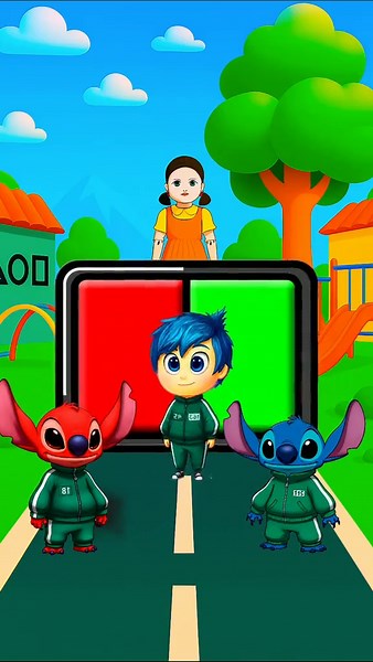 💙🚀 help STITCH in the Street Challenge #stitch #cartoonforkids #cartoon #Cartoon #challenge