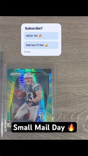 Small Mail Day 🔥 #footballshorts #sportscards