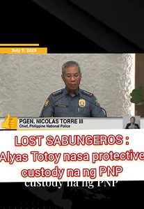 Lost Sabungeros: Alyas Totoy nasa protective custody na nf pnp #followersreels #rellsviral #highlights #follower | Celestiano Lacao Lacao Jr.