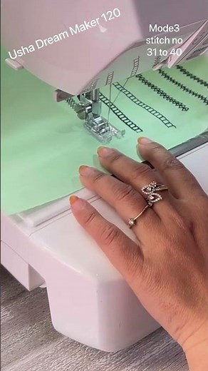 Usha Dream Maker 120 Computerized Automatic Sewing Machine Demo | How to use Electric Sewing Machine