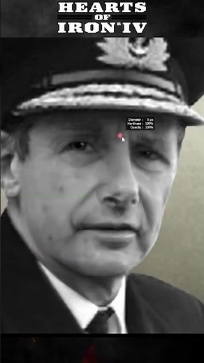 Hearts of Iron Portrait Art Timelapse! | HOI4