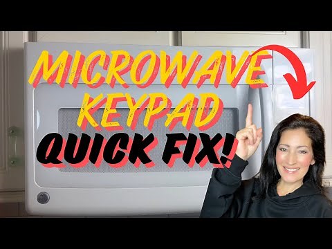 Quick Fix Microwave Keypad Failure TRY THIS TRICK BEFORE BUYING A NEW ONE! Step by Step Instruction