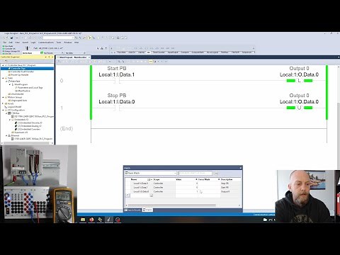 PLC Latch vs Unlatch (OTL / OTU) | Studio 5000 CompactLogix Tutorial