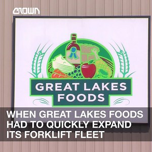 1.2K views · 54 reactions | Crown’s Encore® program helps businesses like Great Lakes Foods expand fleets quickly when demand calls for additional lift trucks fast. Encore lift trucks are backed by a one-year warranty with a variety of models ready for delivery when you need them. https://bit.ly/2QP7Hu2 | Crown Equipment Corporation | Facebook