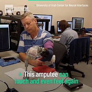 The LUKE Arm is a Star Wars-inspired prosthetic that sends signals to the brain in order to mimic the way a human hand can feel and sense information about an object https://cnn.it/2Ym8vrp | CNN Business