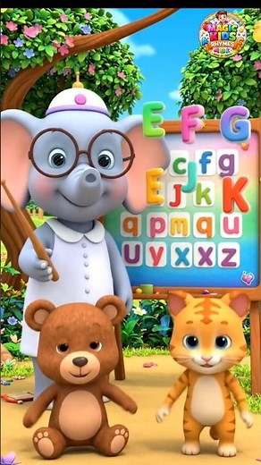 🌈 ABCD Learning Video for Kids | एबीसीडी | ABC Song | Alphabet Rhymes 🎵🔤Welcome to Magic Kids Rhymes