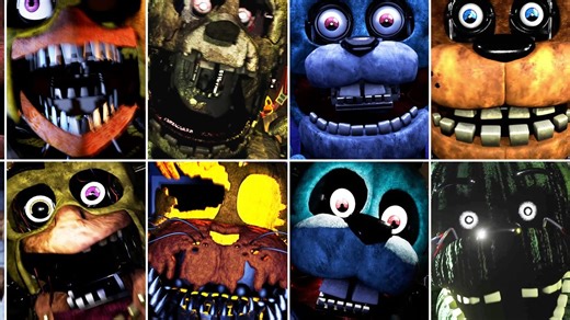 【FNAF Plus】全跳杀 （同人系列合集）