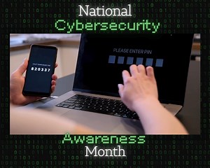 Did you know... October is National Cybersecurity Awareness Month! Protecting your information can start with this simple step: two-step authentication. Two-step authentication, also known as two-factor authentication, adds a second layer of security to your accounts. How does it work? After you enter your password, you’ll confirm your identity a second way by entering a code sent to your phone or one generated by an authenticator app. Even if someone has your passwords, they won’t be able to ac