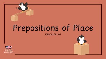 Prepositions of Place Lesson Presentation (A1 ESL, EFL, EL)