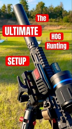 The ultimate hog hunting setup.