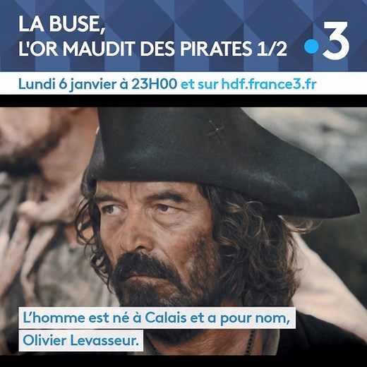Plongée envoûtante dans les chroniques brèves mais sanglantes des Pirates de l’océan Indien (1685-1730). Ce film nous fait revivre l’épopée passionnante et tragique du pirate français originaire de Calais, au magnétisme ténébreux, « La Buse » ainsi que la légende toujours vivante de son trésor, ce fabuleux butin qu’il aurait caché jadis sur une île. ➡ http://bit.ly/DOCUF3 | France 3 Nord Pas-de-Calais