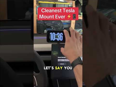 Jowua Phone Mount for Tesla Model Y