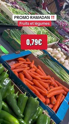 Promotions de fruits et légumes au Marmara Supermarché