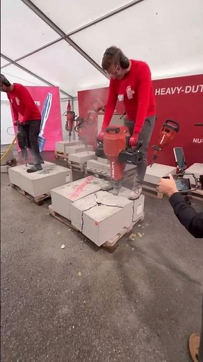 New Hilti TE 3000 22V Nuron VS Compressor Demolition Hammer #tools