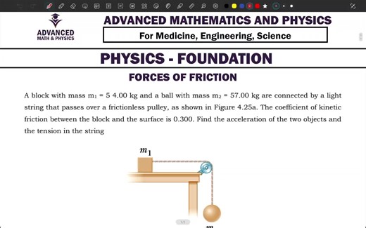 Forces of Friction - Introductory Physics