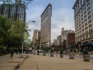 Flatiron Building in New York, USA
