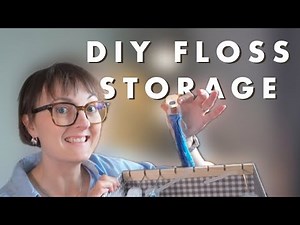 My DIY Floss Storage ~ Floss Storage Idea. EASY AND CHEAP
